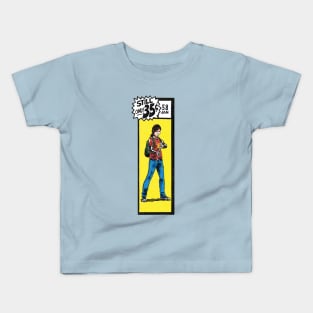 Comic book corner box - Ellie The Last of Us fan art Kids T-Shirt